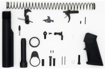 Image of FM Products Glock Style 9mm 5 inch AR Rear Charging Builders Kits, Black, FM9-5-RS-BLDR