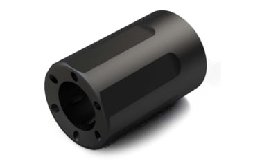 Image of FM Products Micro Blast Diffuser, .45 ACP, 5/8-24 Thread, Black, FMP-45MBD