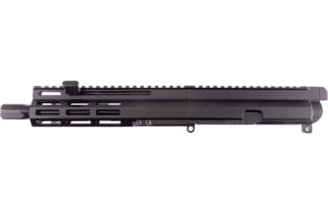 Image of FM Products Mike-15 .223 Wylde Gen 2 Complete Upper Receiver, 17.75 inch, 9 inch Barrel, Pistol Length, 1-8 Twist, 1/2x28 Thread, Free-Float, Nitride, Black, MIKE15U-223-G2-9P-D