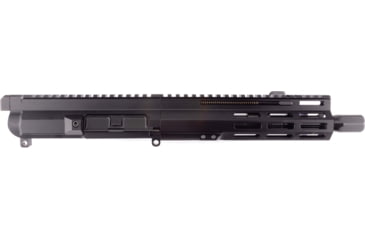 Image of FM Products Mike-15 .223 Wylde Gen 2 Complete Upper Receiver, 17.75 inch, 9 inch Barrel, Pistol Length, 1-8 Twist, 1/2x28 Thread, Free-Float, Nitride, Black, MIKE15U-223-G2-9P-D