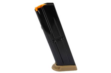 Image of FN America FN 509 Pistol Magazine, 9mm Luger, 10 Round, Black Body/FDE Base Finish, 1 Pack, Steel, 201003462-10RD