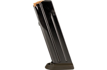 Image of FN America FN FNS Compact Pistol Magazine, 9mm Luger, 17 Round, Black/Flat Dark Earth, 1 Pack, Steel, 20100064-17RD
