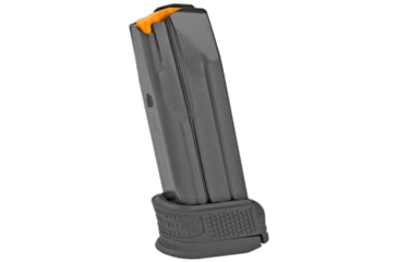 Image of FN America 20100379 509 Compact 15rd Detachable w/Mag Sleeve 9mm Luger Black Steel, Steel, 20100379-15RD