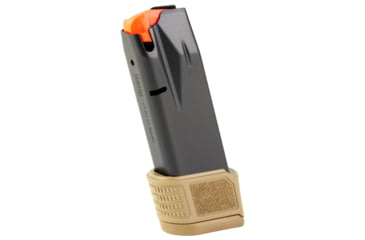 Image of FN America 20100709 Reflex Replacement Magazine 15rd 9mm Luger FDE Extended Floorplate, FDE, 20100709-15RD