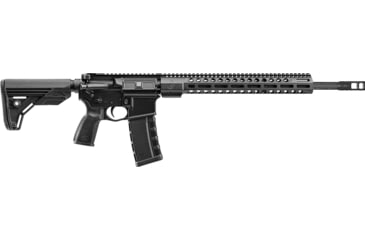 Image of FN America FN15 DMR3 Semi-Auto Rifle, 223 Rem/5.56 NATO, 18in Barrel, 1-7, Synthetic Black Stock, Black, 30RD, 36100669-FRRMPG
