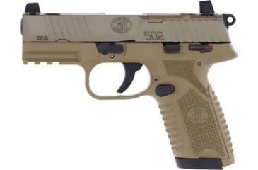 Image of FN America 502 MRD Semi Auto Pistol, 22 Long Rifle, 4 in Barrel