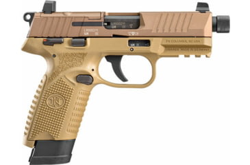 Image of FN America 502 Tactical Semi Auto Pistol, 22 Long Rifle, 4.6 in Barrel