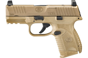 Image of FN America 509 Compact MRD Semi Auto Pistol, 9mm Luger, 3.7 in Barrel