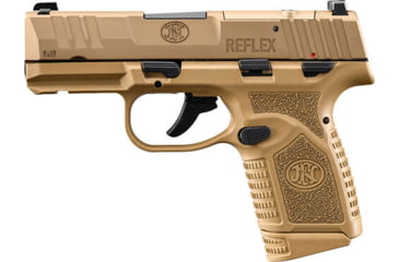 Image of FN America Reflex MRD Semi Auto Pistol with Manual Safety, 9mm Luger, 3.3 in Barrel