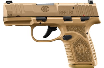 Image of FN America Reflex MRD Semi Auto Pistol with Manual Safety, 9mm Luger, 3.3 in Barrel