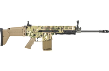 Image of FN America SCAR 17s Rifle, 7.62x51mm NATO, 16.25 in Barrel, Hammer Forged, Chrome Lined, 1-12 RH Twist, Compensator, 20 Round Magazine, 38101309-FRRMPG