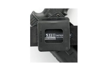 Image of Fobus 1911 and 45 Single-Stack Double Magazine Pouch, Black, 4500NDRB214