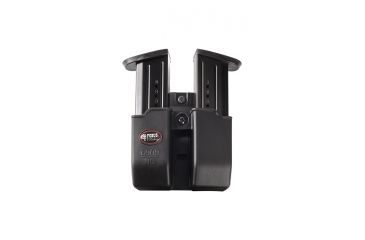 Image of Fobus 9mm and 45 Double Stack Magazine Roto Belt Pouch, Black, one-size 6909NDRB214