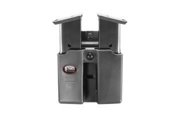Image of Fobus Double Mag Pouch 9mm Single Stack w/ Tension Adj. Screw /Kimber Solo/Beretta NANO/Taurus 709/Ruger LC9, Sig P239 and 239 SAS Gen 2,Belt Holster 6911NDBH