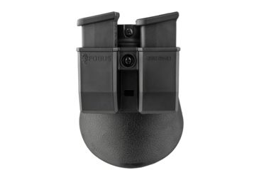 Image of USED Fobus Evo Double Magazine Paddle Pouch, Glock 42, 43 &amp; 43x, Sig Sauer P3565, Smith and Wesson MP, Black, 6912NDP, EDEMO1