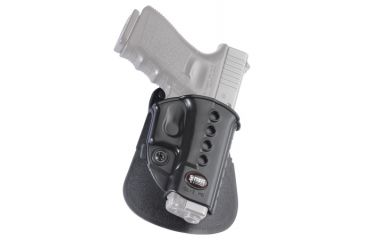 Image of Fobus Evolution 2 Series Roto Belt Holster For Glock 42 Black Left Hand