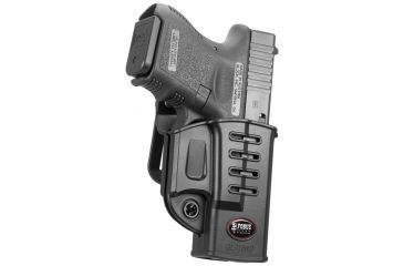 Image of Fobus Evolution Glock Robo Belt Holster with Retention Adjustment Screw, Black, one-size GL26NDRBL