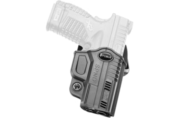 Image of Fobus Evolution Concealment OWB Belt Holster, Springfield XD-S 3.3in./4in. .45, XD-S 3.3in./4in. 9mm/.40, Right, Black, SPNDBH