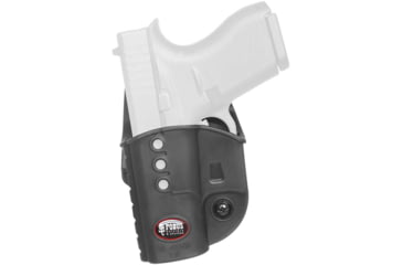 Image of Fobus Evolution OWB Belt Holster, Glock 42, Left, Black, GL42NDLHBH