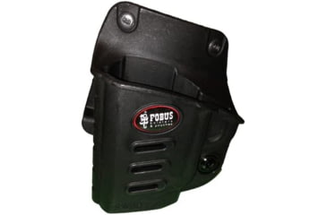 Image of Fobus Evolution OWB Belt Holster, S&amp;W Bodyguard 380 Holster, Left, Black, SWBGLHBH