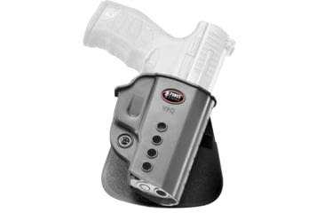 Image of Fobus VPQ Polymer OWB Paddle Holster, Rotating, Canik/Taurus/Walther/CZ/H&amp;K/Grand Power/Ruger, Right Hand, Black, VPQRT