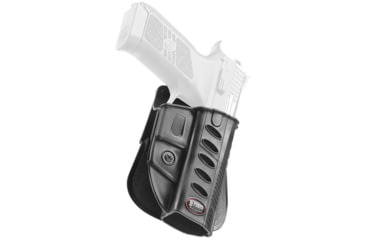 Image of Fobus Injection Molded Polymer OWB Paddle Holster, CZ 75, CZ P-07 Duty, Black, CZDUTY