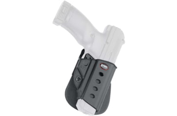 Image of Fobus Injection Molded Polymer OWB Paddle Holster, Hi Point 9mm, Ruger SR45, Rotating, Black, HPPRT