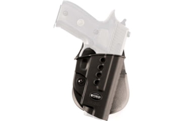 Image of Fobus 226ND Polymer OWB Paddle Holster, Sig Sauer P220/P225/P226/P226 MK25/P227/P228/P245 Norinco NC226, Right Hand, Black, 226ND