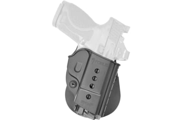 Image of Fobus SWMP3 Polymer OWB Paddle Holster, S&amp;W M&amp;P 2.0/Shadow Systems MR920, Right Hand, Black, SWMP3