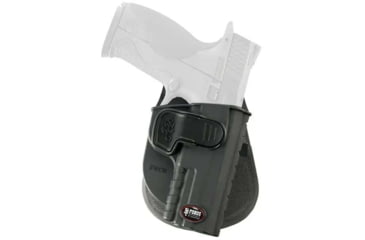 Image of Fobus Injection Molded Polymer OWB Paddle Holster, Smith &amp; Wesson M&amp;P M2.0, M&amp;P Compact, Black, SWCH3