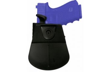 Image of Fobus Level 2 Thumb Lever Holster for H&amp;K USP Handgun - back shown with thumb lever