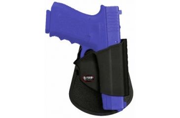 Image of Fobus Level 2 Thumb Lever Holster for H&amp;K USP Handgun - front shown
