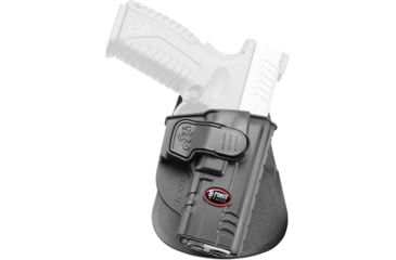 Image of Fobus OWB Roto-Paddle Holster, Springfield XD 9mm, XDM, Right, Black, XDCHRP