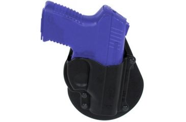 Image of Fobus Roto Belt Right Hand Holster - Taurus Millennium. NOTE: This product is a belt holster. This image shows the paddle version of this holster.