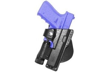Image of Fobus Roto Tactical Speed Holster - Glock 17,22,31 holds Handgun with Laser or Light, Ruger 345 holds Handgun with Laser or Light GLT17RB214