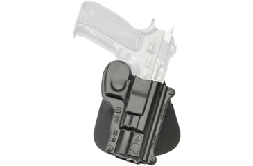Image of Fobus Standard OWB Roto-Paddle Holsters, CZ 75, 75BD, 75D 9mm, Right, Black, CZ75RP