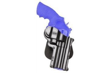 Image of EDEMO Fobus Standard Paddle Holster, Smith &amp; Wesson Model 65 K-Frame Revolver/Taurus Model 66/Taurus Model 431/Taurus Model 65/Smith &amp; Wesson Model 686 L-Frame Revolver, Right Hand, Plain, Black, SW4, EDEMO1