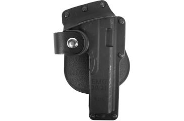 Image of Fobus Tactical Roto Paddle Holster, Right Hand, Black - Fits Glock 21 20 37 w/ Light - GLT21RP