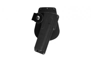 Image of Fobus Tactical Right Hand Black Belt Holster - 911 Style Pistols w/Laser or Light T1911BH