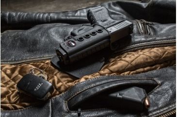 Image of Fobus E2 Paddle Holster, Black, Right Hand - For Glock 17/31, Walther PK 380 GL2E2, EDEMO1