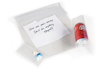 Image of Forensics Source 5 x 8, .004 Mil Flat Poly Bags, 100 Units FS-3-0058