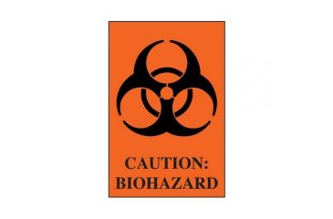 Image of Forensics Source Bio- Hazard Label - BSM