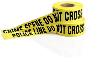 Image of Forensics Source Crime Scene Barrier Tape, 10 Pack 3-5013-10