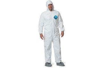 Image of Forensics Source Head and Feet Tyvek 1424A Coveralls, X-Large 3-5408