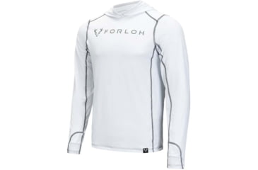 Image of Forloh Insect Shield SolAir Hooded Long Sleeve Shirts, Glacier, 3XL, 11521-G-3XL