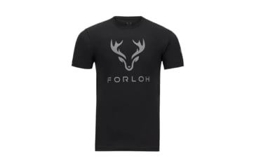 Image of Forloh Logo Unisex Tee, Heather Forest, Small, 10730V2-HF-S