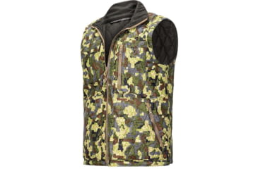 Image of Forloh Mens Reversible Hi-Loft Merino Wool Vest 5F03738A, Dark Moss Wool / Deep Cover, XL, 11741-DCDM-XL