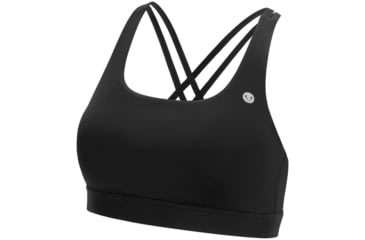 Image of Forloh SilverLUXE Sports Bra - Womens, Black, S 4-6, 20570-BK-S