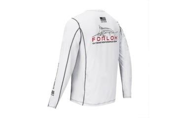 Image of Forloh SolAir BillFish Long Sleeves Crew, Glacier Red BillFish, Small, 11534-G-RB-S