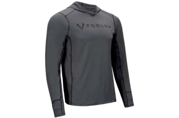 Image of Forloh SolAir Hooded Long Sleeve Shirts - Mens, Magnet, Small, 11520-M-S